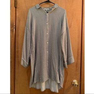 Striped Skater Dress